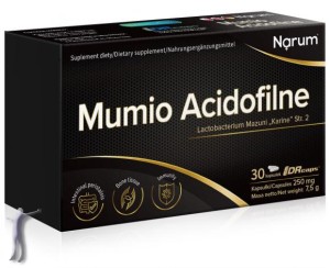 Narum Mumio Acidofilne 250 mg (30 kapsułek)