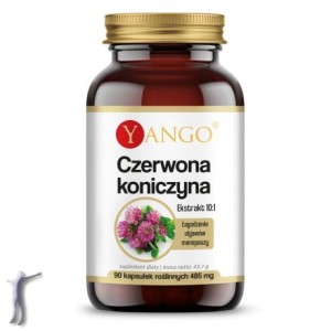Czerwona koniczyna - ekstrakt 10:1 (90 kapsułek, 485 mg)