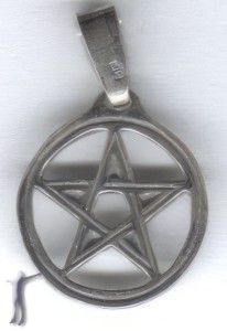 Pentagram srebro (1,9 cm)