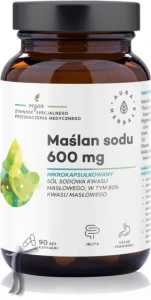 Maślan sodu 600 mg (90 kapsułek)