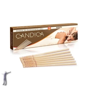 Świece do Świecowania Uszu Hopi Candica (5 par) Aura Herbals