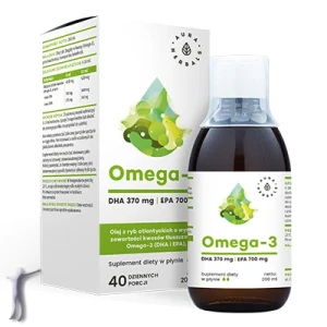 Omega-3 370 DHA / 700 EPA, płyn 200 ml