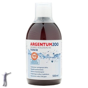 Argentum200 (100 ppm) Srebro Koloidalne (500 ml) - tonik