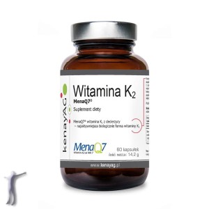 WITAMINA K2 Mena Q7 z ciecierzycy (60 kapsułek) - suplement diety