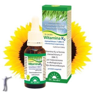 Witamina K2  w formie menachinonu-7 (MK-7) 20ml