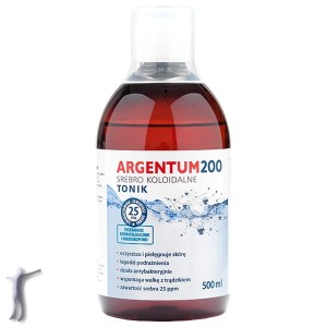 Argentum200 (25 ppm) Srebro Koloidalne (500 ml) - tonik